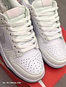 Eur36-45 Nike Dunk Low SB білі чоловічі кросівки, фото 8