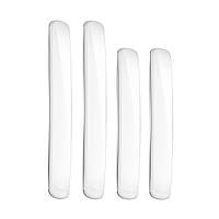 Защитные накладки на двери авто BASEUS Streamlined car door bumper strip (4 шт). White