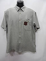 Мужская рубашка с коротким рукавом Woolrich р.50-52 122ДРБУ (только в указанном размере, только 1 шт)