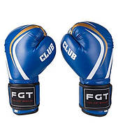 Боксерские перчатки CLUB FGT, Flex, 8oz, синий, FCLUB-82