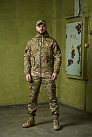 Военный камуфляжный костюм мультикам армейский демисезонный , Крепкая тактическая форма мультикам Terra UA