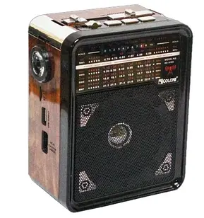 Радіоприймач Golon RX-9100 з Ліхтариком MP3 USB FM SD