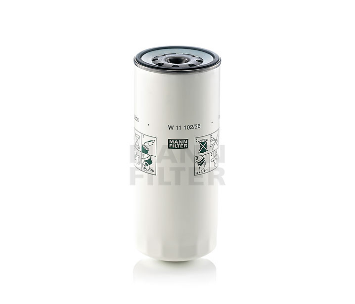 Масляний фільтр MANN FILTER (МАНН) W 11 102/36 (W11102/36)