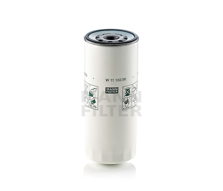 Масляный фильтр MANN FILTER (МАНН) W 11 102/36 (W11102/36) - фото 1 - id-p339559204