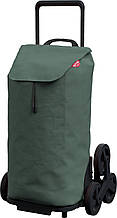 Сумка-візок господарська 6 колес 52 літри Gimi Tris зелена