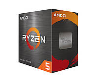 AMD ЦПУ Ryzen 5 5500 6C/12T 3.6/4.2GHz Boost 16Mb AM4 65W Wraith Stealth cooler Box  Baumar - Порадуй Себя