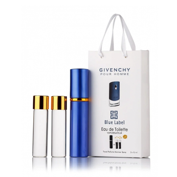 Парфум чоловічий  Givenchy Blue Label з феромонами 3х15 мл