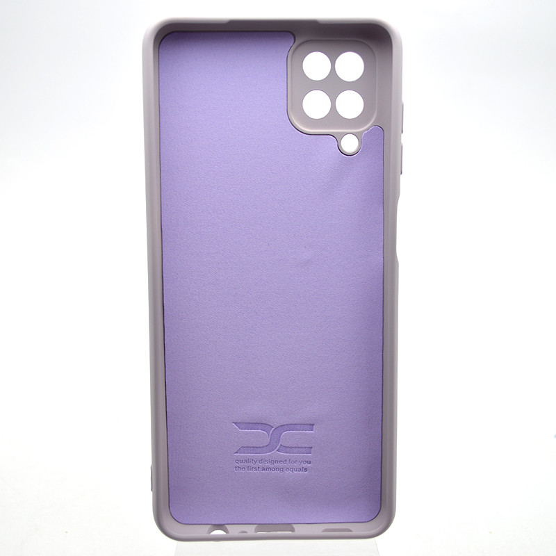 Чохол накладка Silicon Case Full Cover для Samsung A125/M125 Galaxy A12/Galaxy M12 Lilac, фото 2