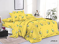 Комплект постельного белья Бязь - Авокадо желтый двуспальный