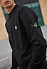 Спортивний костюм Stone Island одяг Стон Айленд світшот кофта светр штани чорний чоловічий жіночий весна осінь, фото 6