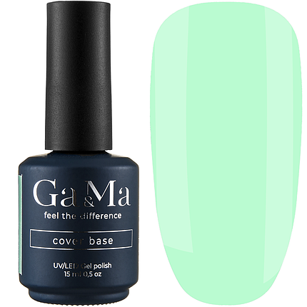 Кольорова база GaMa Cover Base №049 Khosta, 15 мл бірюзова, фото 2