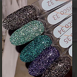 Гель лак GeliX DISCO 32 8мл чорний, фото 7