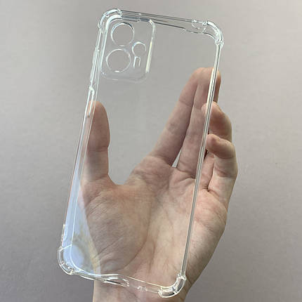 Чохол для Motorola G13 чохол із бронь кутами із захистом камери на телефон моторола г13 прозорий ttp, фото 1