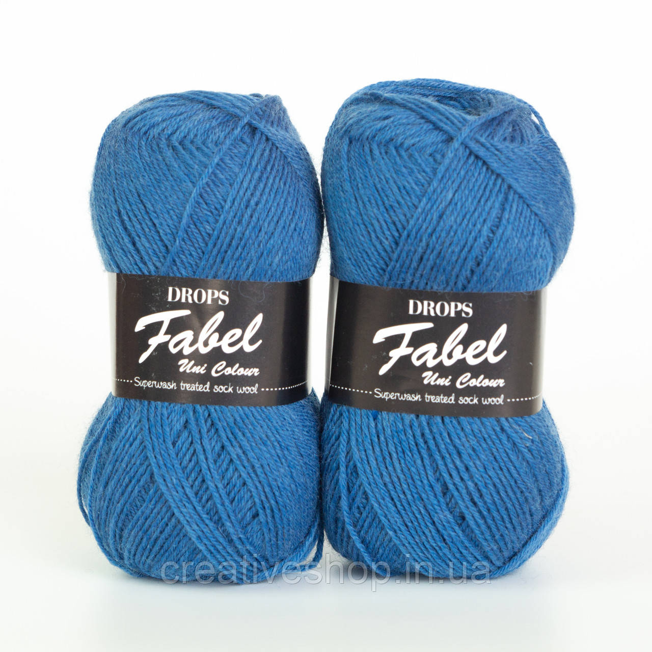 Пряжа Drops Fabel (колір 108 royal blue), фото 1