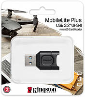 Kingston MobileLite Plus USB 3.1 microSDHC/SDXC UHS-II Card Reader, фото 3