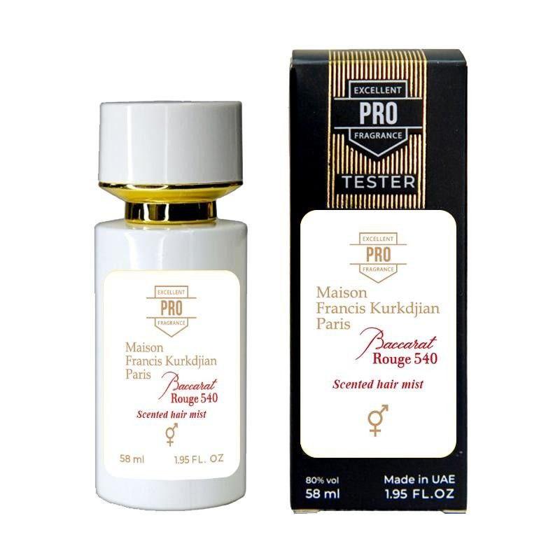 Maison Francis Kurkdjian Baccarat Rouge 540 Scented Hair Mist ТЕСТЕР PRO унісекс 58 мл, фото 1