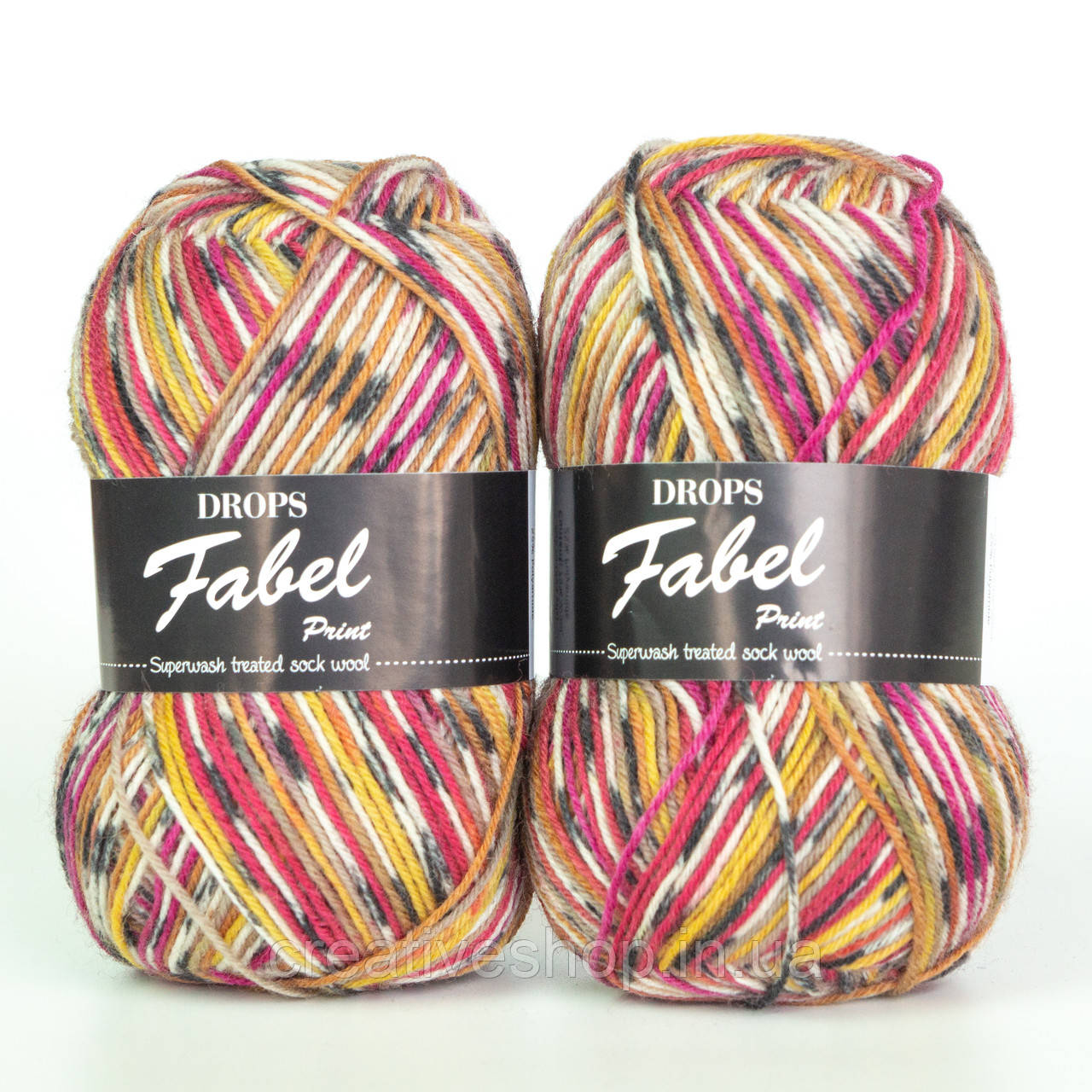 Пряжа Drops Fabel Print (колір 922 fruit patch)