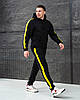 Чоловічий спортивний костюм осінь-зима для хлопця флісовий теплий повсякденний модний, фото 9