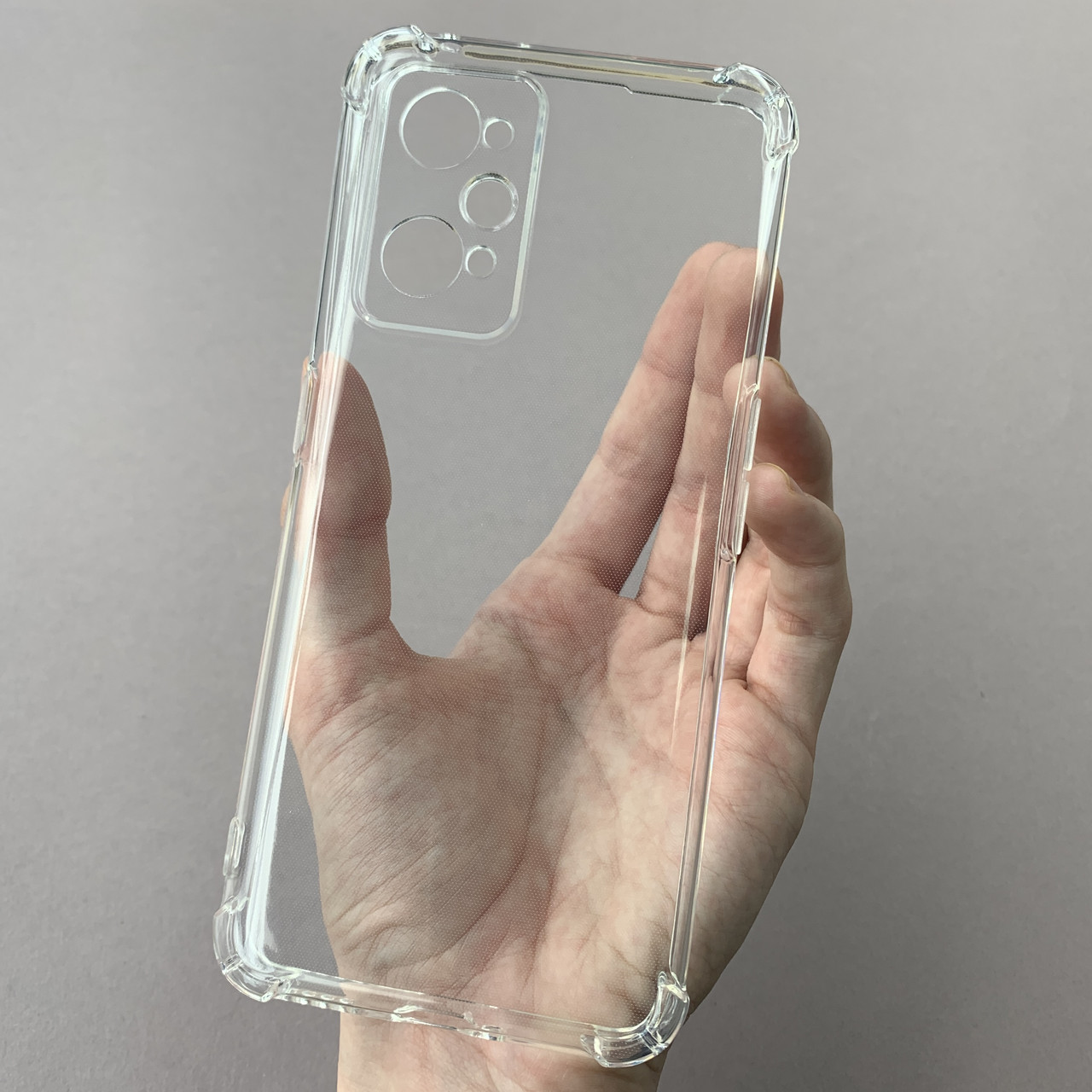 Чохол для Realme GT Neo 2 чохол з бронь кутами із захистом камери на телефон реалмі гт нео 2 прозорий ttp