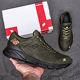 Демісезонні шкіряні чоловічі кросівки, фото 4