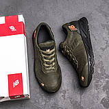 Демісезонні шкіряні чоловічі кросівки, фото 5