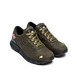 Демісезонні шкіряні чоловічі кросівки, фото 9