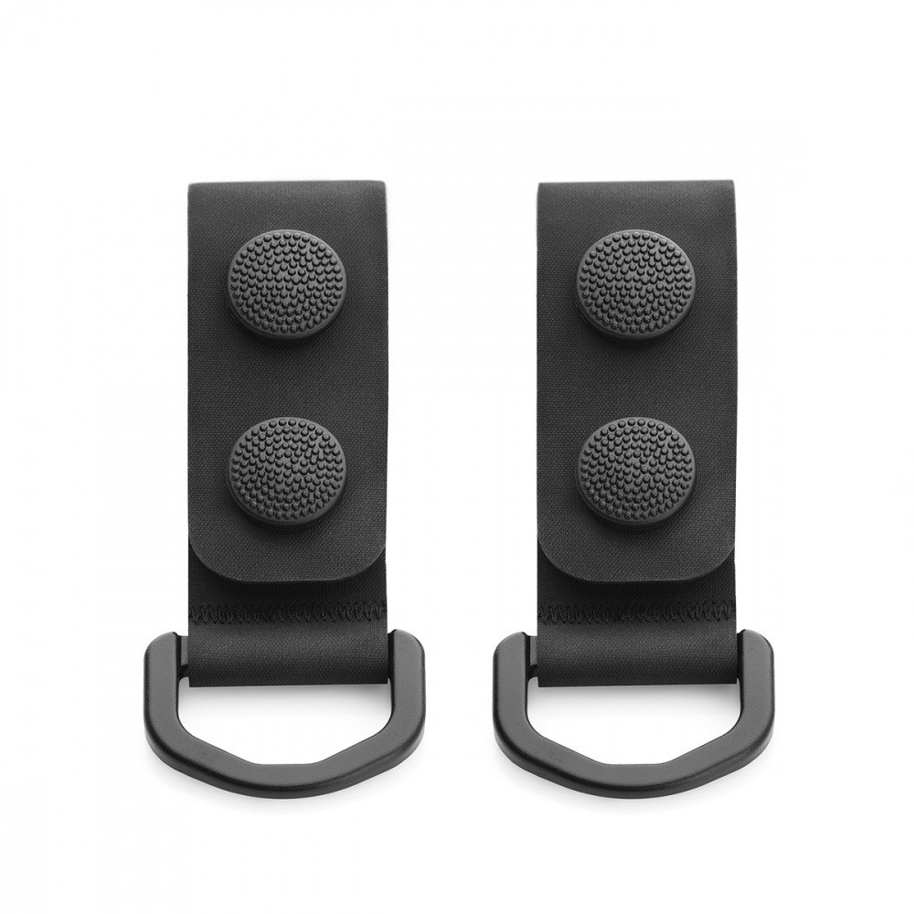 Комплект кріплень до тактичного ременя 2 шт M-Tac D-ring Black 20426002