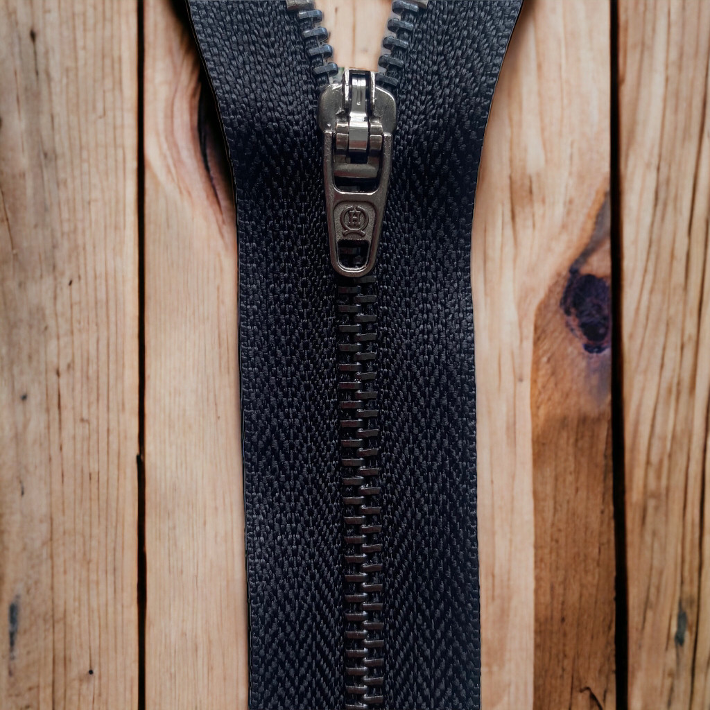 Застібка для штанів метал / 18см основа чорний, фото 1