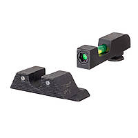 Цілик та мушка Trijicon DI Set Green для пістолета Glock 9mm / Glock .40 (крім MOS)