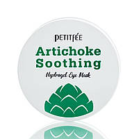 Охлаждающие гидрогелевые патчи с экстрактом артишока Petitfee Artichoke Soothing Hydrogel Eye Mask