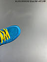 Eur36-47.5 Powerpuff Girls x Nike SB Dunk Low Sneakers чоловічі жіночі кросівкі блакитні, фото 2