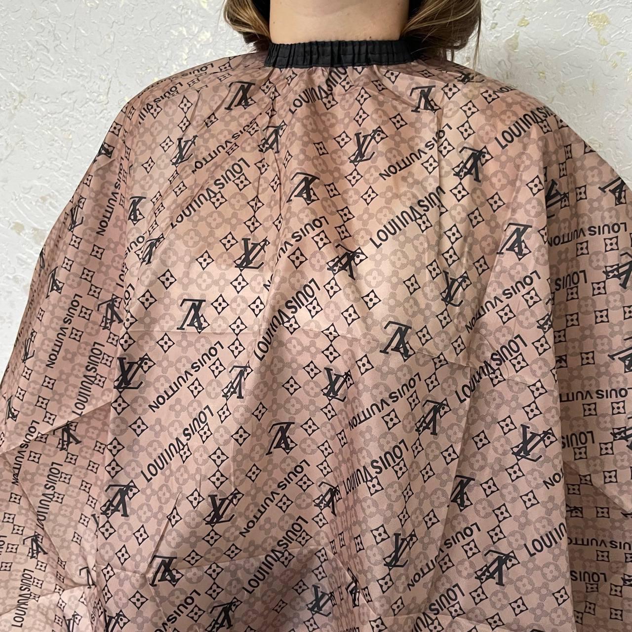 Пеньюар парикмахерский LV PNU-14 ( Бежевый )