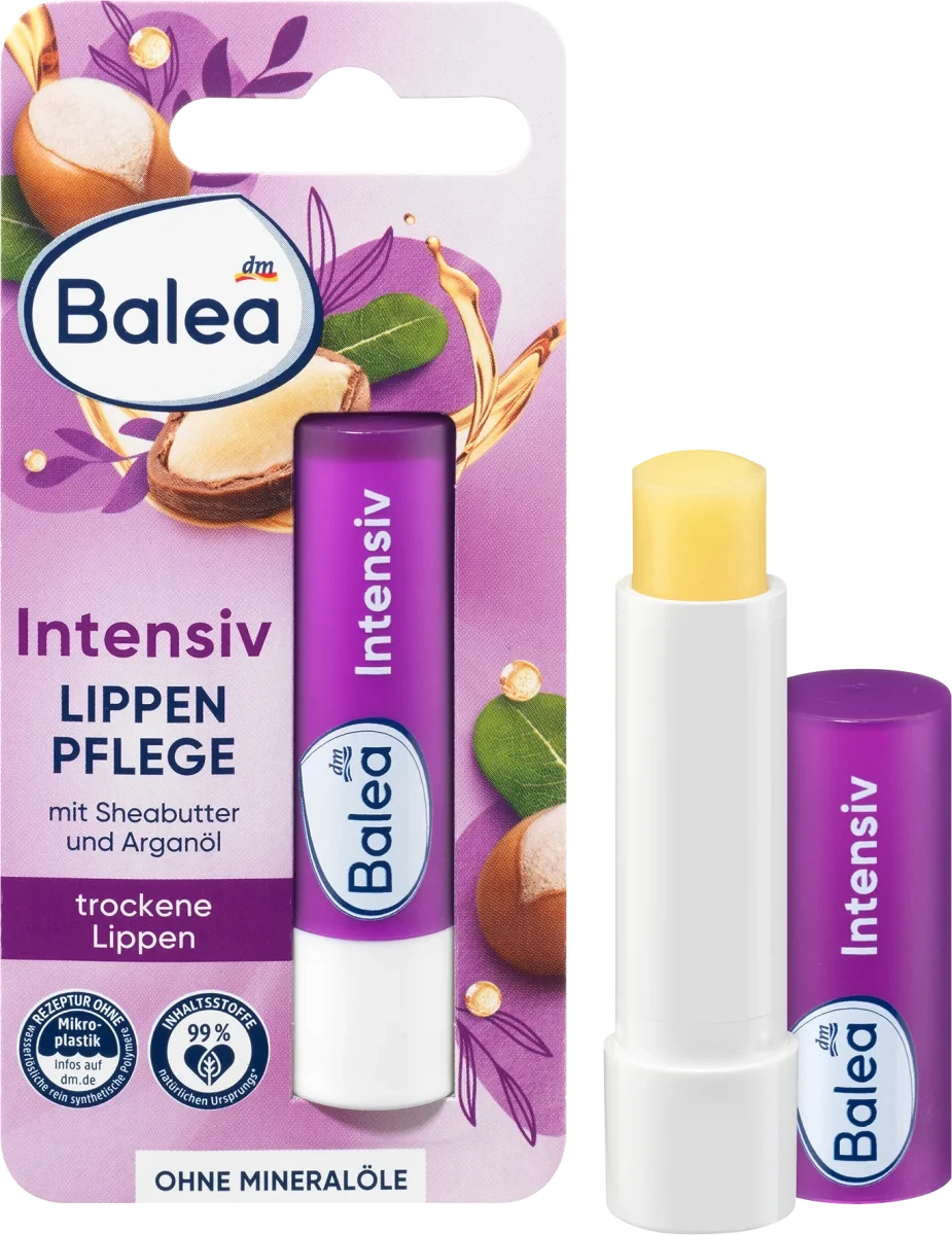 Бальзам для губ Balea Intensiv, 4,8 гр