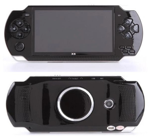 Игровая Приставка консоль PSP X6 4.3" MP5 8Gb - фото 1 - id-p64669144