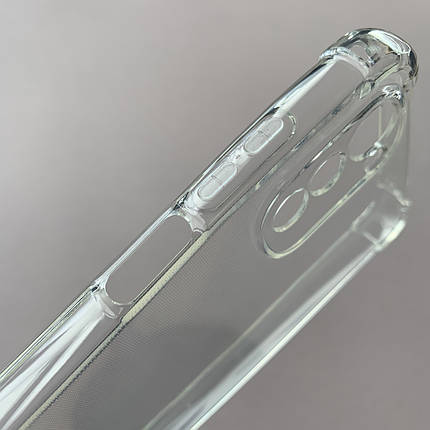 Чохол для Motorola E32 чохол з бронь кутами із захистом камери на телефон моторола е32 прозорий ttp, фото 2