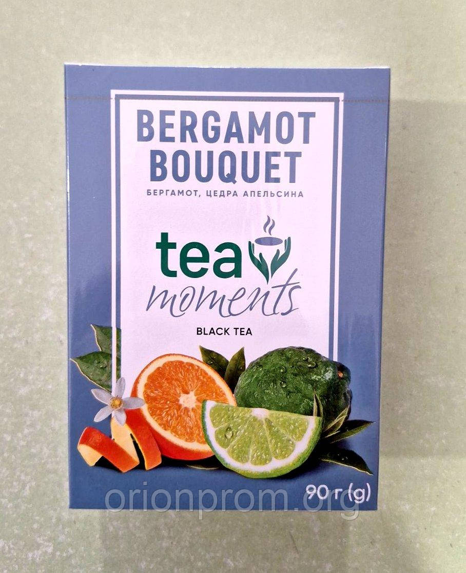 Чай Tea Moments Bergamot Bouquet 90 г чорний