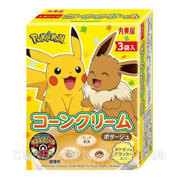Суп Pokemon Corn Cream Instant Soup 53g