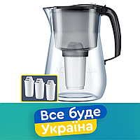 Фильтр-кувшин Аквафор Прованс Черный 4,2 л. с 3-мя сменным модулями А5Mg МАГНИЙ