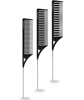 Комплект гребінців для набору пасм Framar Dreamweaver Comb Black (чорний), 3 шт (92000)