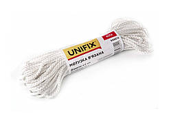 Мотузка в'язана Unifix 4мм x 15м біла (699613)