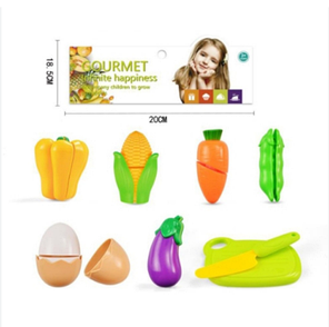 Фрукти, овочі BC8824 дитячі іграшкові продукти для кухні на липучці від 3 років, фото 2