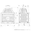 Камінна топка KAWMET W17 Panorama (16.1 kW) ECO, фото 4