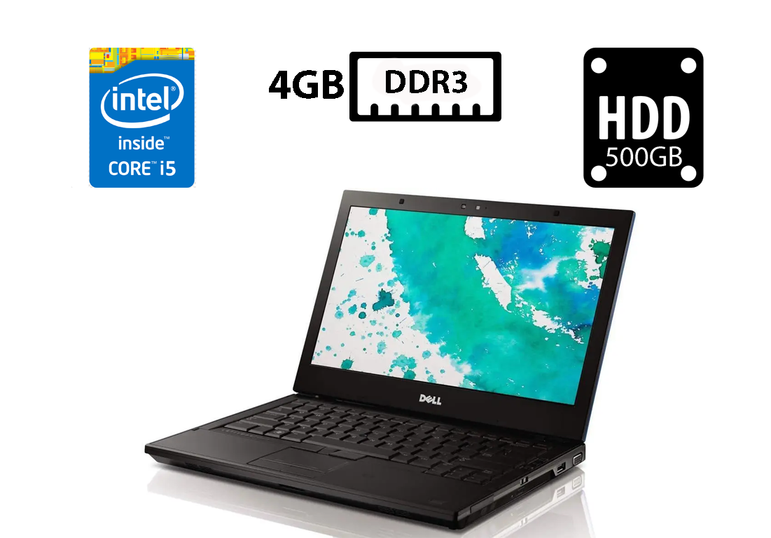 Ноутбук Dell Latitude E4310/13.3” TN 1366x768/Core i5 M560 2.67GHz/4GB DDR3/HDD 500GB/Intel HD Graphics Б/В