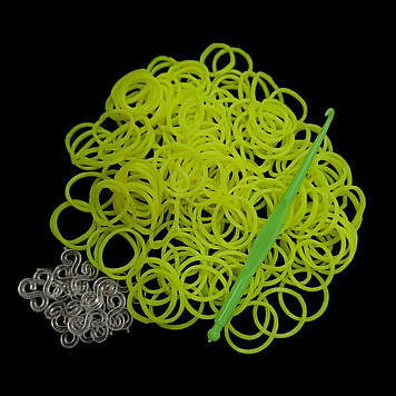 Гумки для плетіння, Жовті