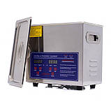 Ультразвукова ванна 6.5 л з підігрівом та таймером (220 Вт) Kraft & Dele KD449, фото 7