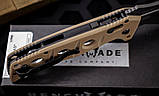 Ніж автоматичний Benchmade Adamas Auto DT G10 275OGY-3, фото 4