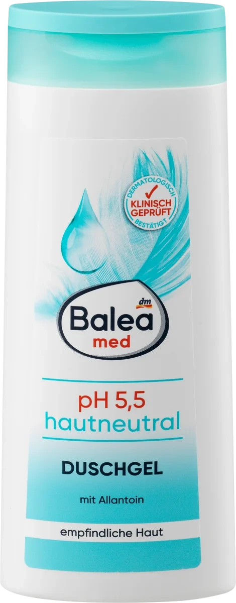 Гель для душу Balea Med pH-5,5 Hautneutral, 300 мл, фото 1