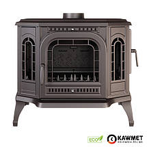 Піч камін чавунна KAWMET P7 (10.5 kW) PB ECO дверцята з правого боку, фото 6