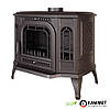 Піч камін чавунна KAWMET P7 (10.5 kW) LB ECO дверцята з лівого боку, фото 6