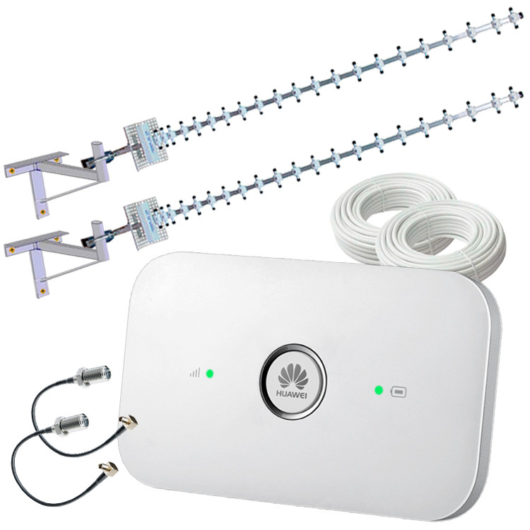 4G інтернет (Роутер Huawei E5573 + Потужна Антена 42ДБ)